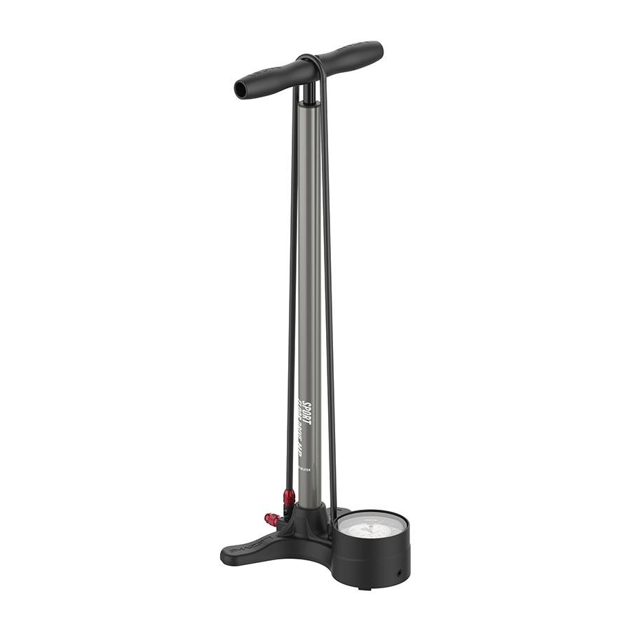 Lezyne, Sport Floor Drive, Floor Pump, ABS-1 Pro Chuck, 220psi, Black