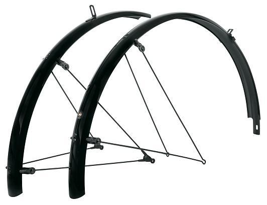 SKS Bluemels 28c-38c Fender Set Black 700c