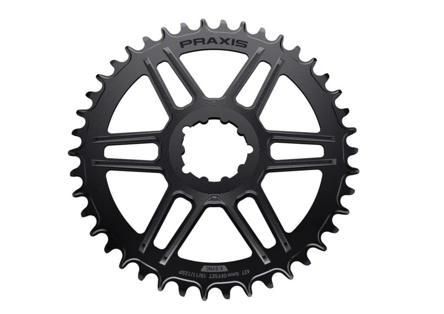 Praxis Narrow Wide 1X Gravel/CX/Road Chainring DM