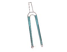 RideWrap Covered Fork Protection Kits Road and Gravel